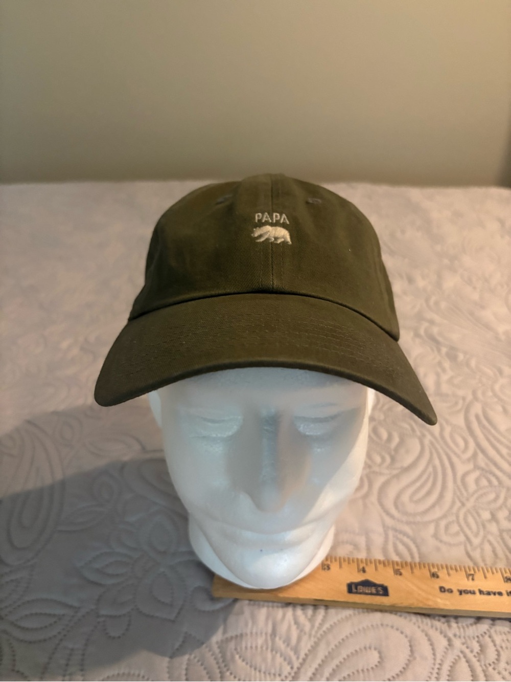 Papa Bear Backstrap Cap